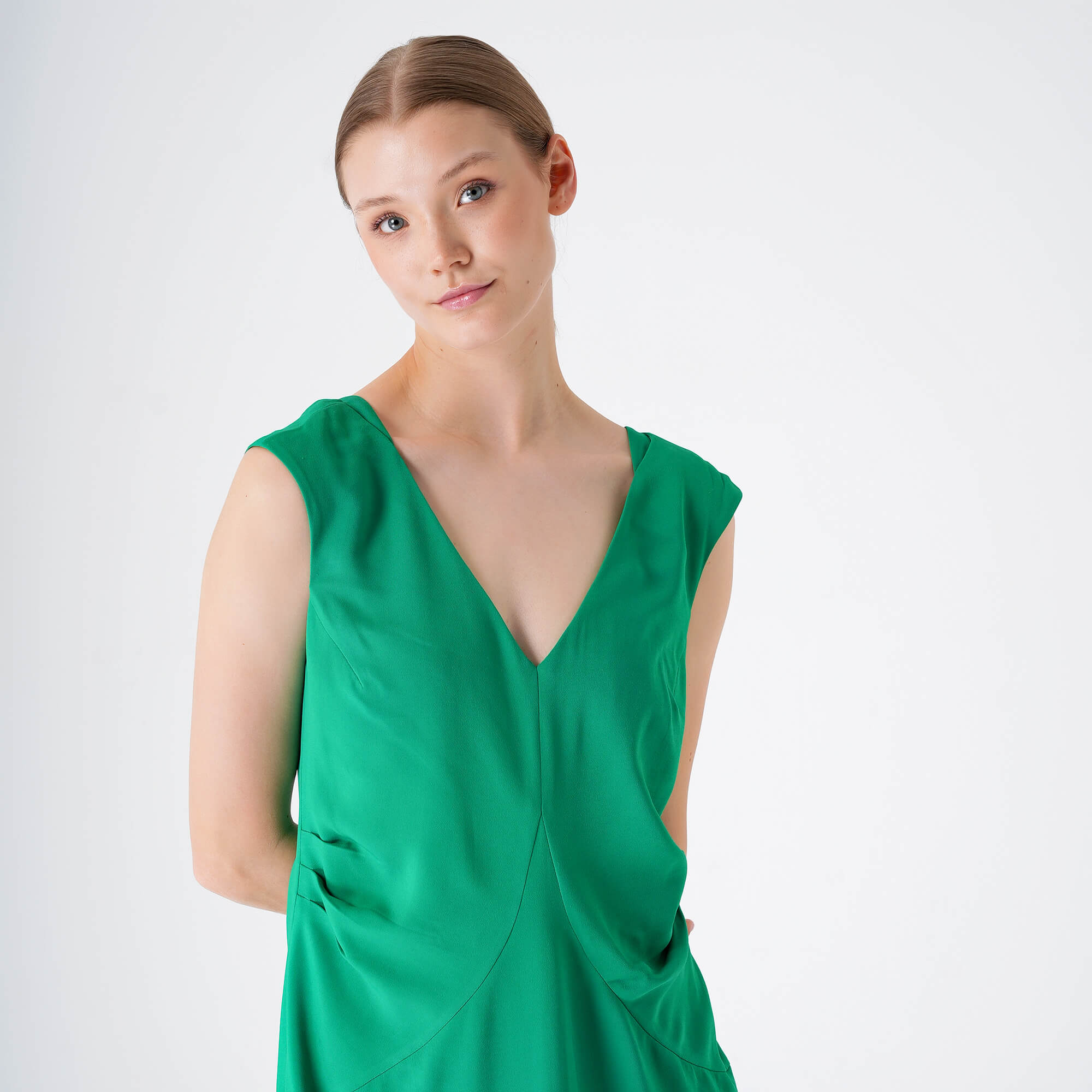 Emilio Pucci - Green Sleeveles Dress